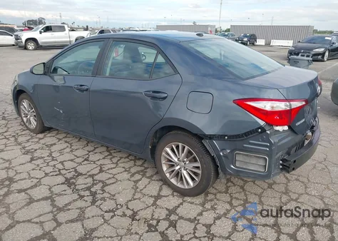 2014 Toyota Corolla Le Premium from USA, damaged, VIN 2T1BURHE4EC217159
